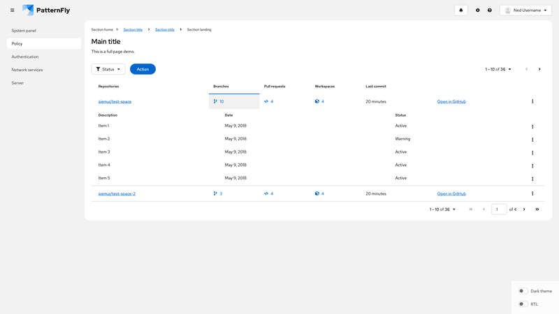 Compound expansion screenshot