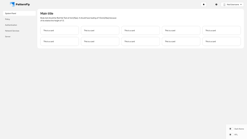 Manual nav screenshot