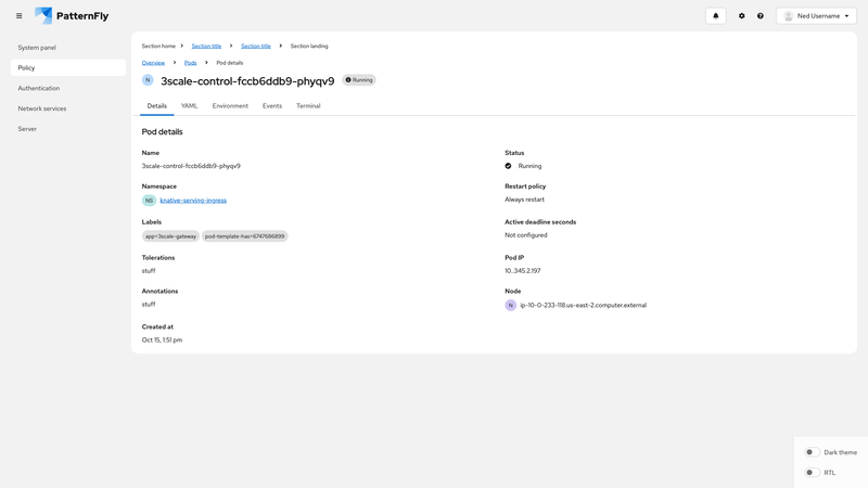 Open tabs screenshot