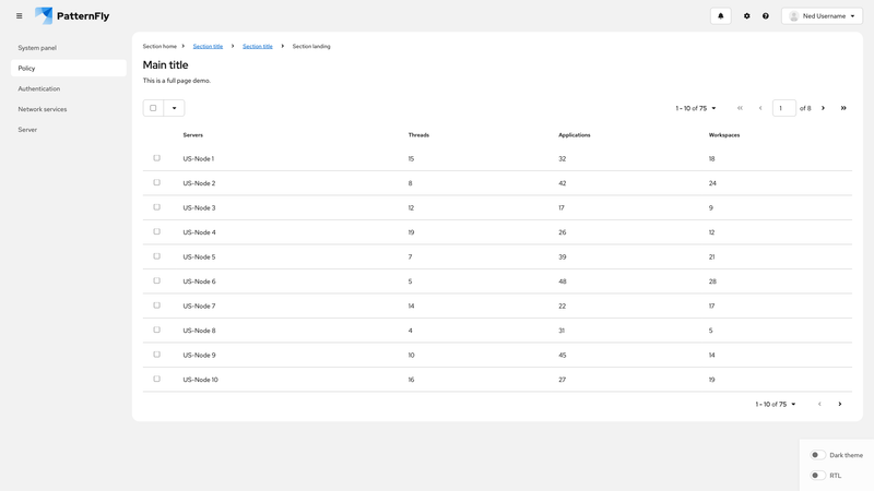 Bulk select screenshot