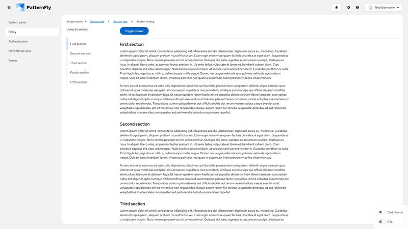 With drawer screenshot