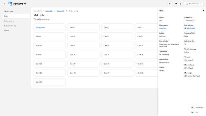 In drawer screenshot