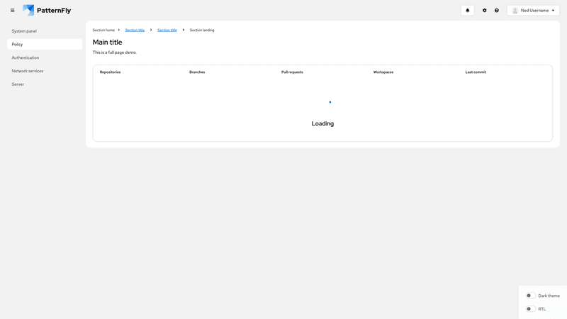 Loading screenshot